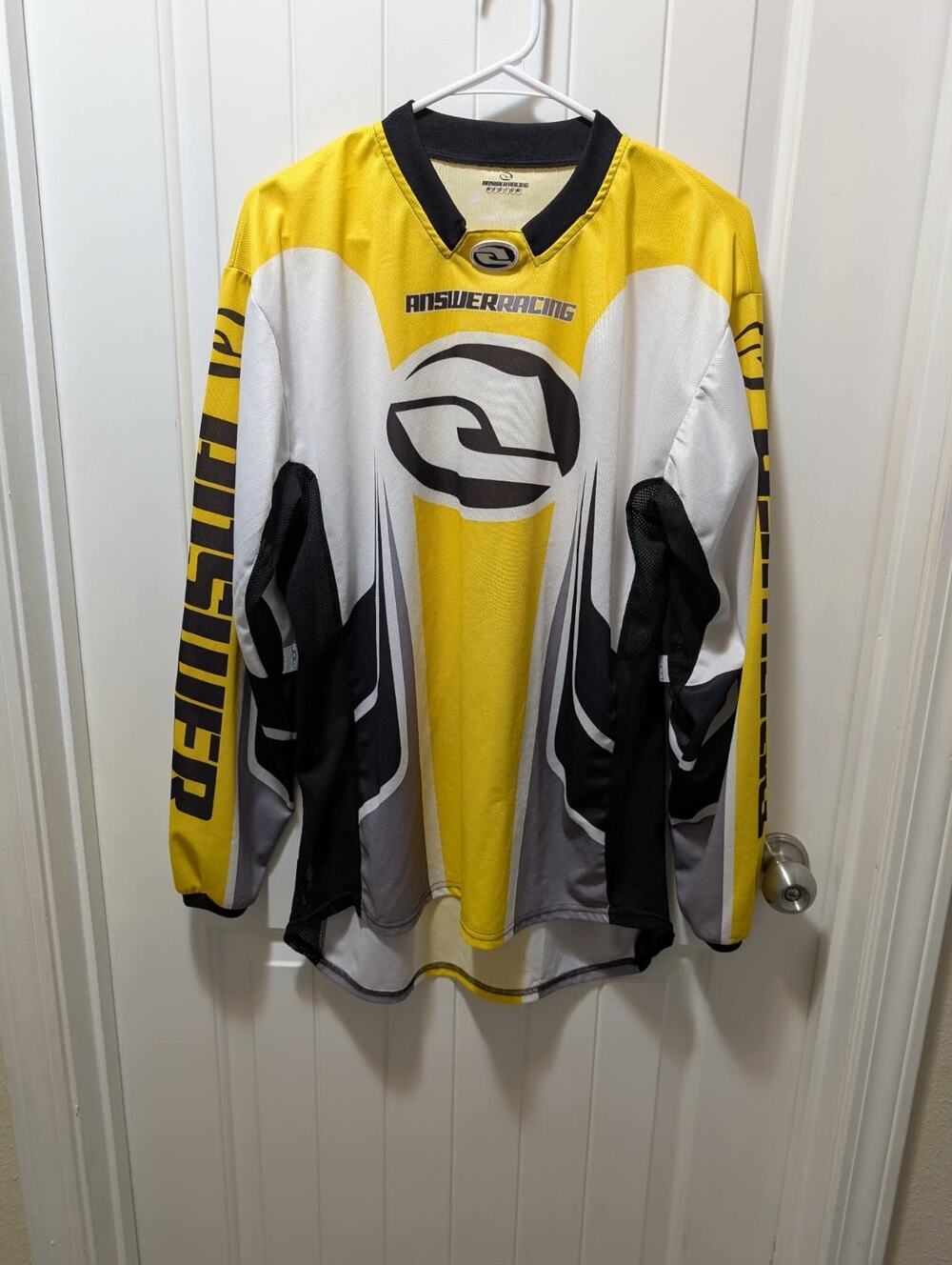 NOS Answer Racing Ion Long Sleeve Multicolor BMX Motocross Jersey Size M